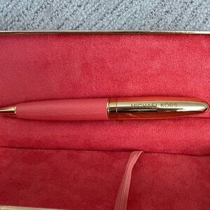 Michael Kors pen with case - NEW
